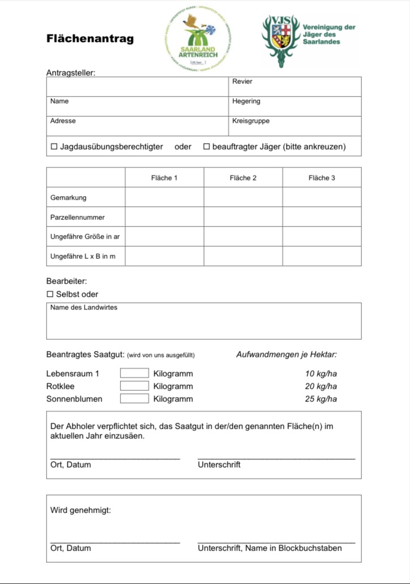 Saarland Artenreich  Hegering schaumberg